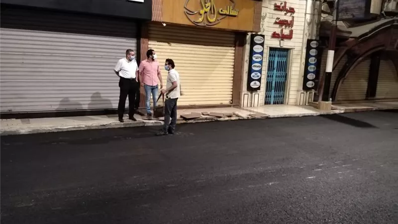 د عطا:الانتهاء من إعادة رصف 8 شوارع بطنطا على نفقة المقاولين
