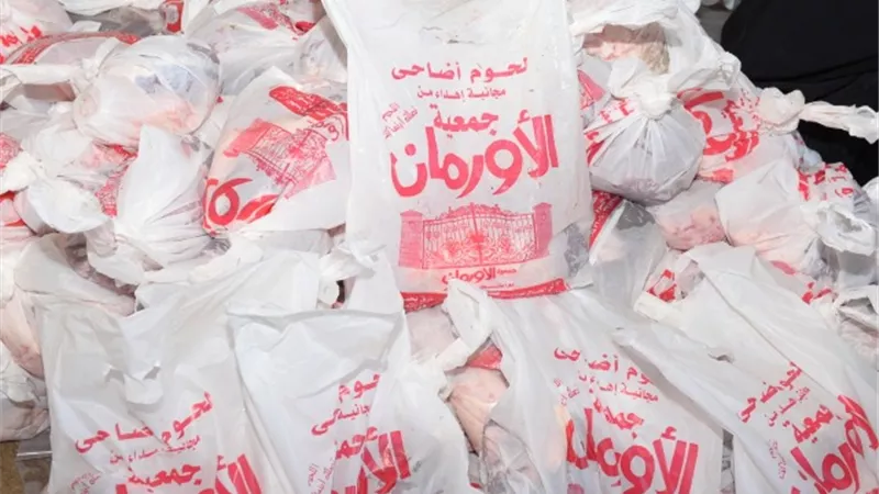 150 الف كيلو لحوم و40 عجل بلدى للاسر الفقيره ببنى سويف فى العيد