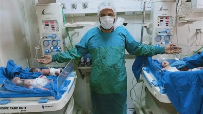 سيدة تنجب 4 توائم بمستشفى الأقصر الدولى