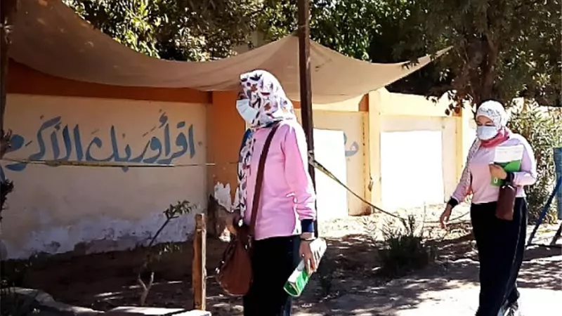 أول تعليق لطلاب الثانوية العامة بالوادى الجديد حول سهولة الكيمياء ومستوى الجغرافيا