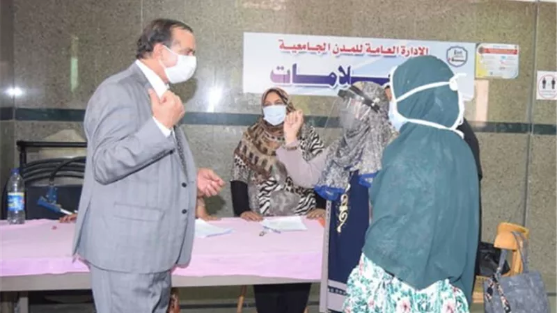 جامعة سوهاج تواصل تسكين طلابها بمدنها الجامعية