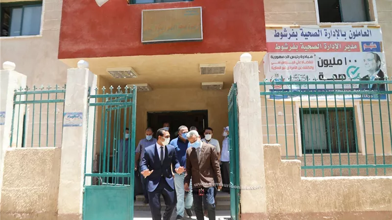 تعافى وخروج ١٧١ حالة من مستشفى فرشوط المركزى