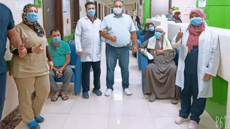 خروج 8 حالات تعافى من مستشفى عزل إسنا جنوب الأقصر والإجمالى 936 متعافيا