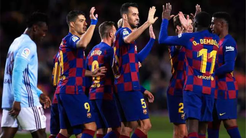 تشكيل برشلونة الليلة امام بلد الوليد فى الليجا الاسبانية