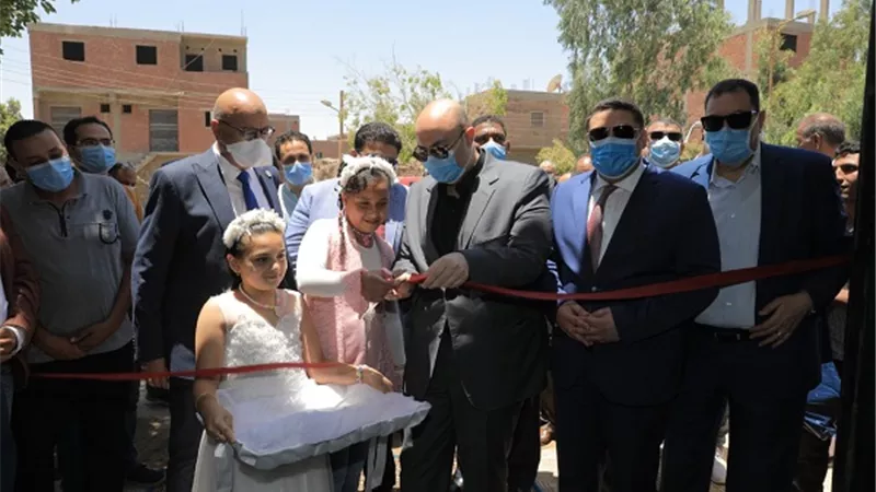 محافظ بني سويف يفتتح قسم الحضانات بوحدة مازورة الصحية