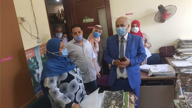 وكيل صحة الغربيه . يشدد على سرعه إنهاء بناء مستشفي السنطه المركزي