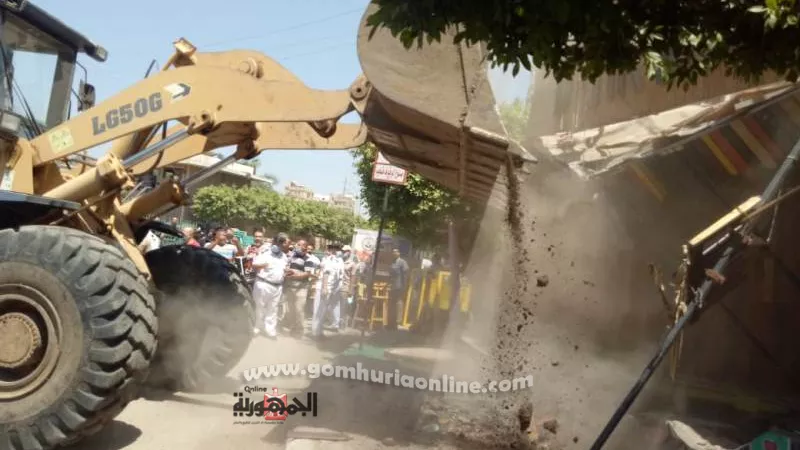 محافظ المنوفية : إسترداد 21 فدان أملاك دولة بالسادات وإزالة 178 حالة تعدى منذ إنطلاق الموجة 16