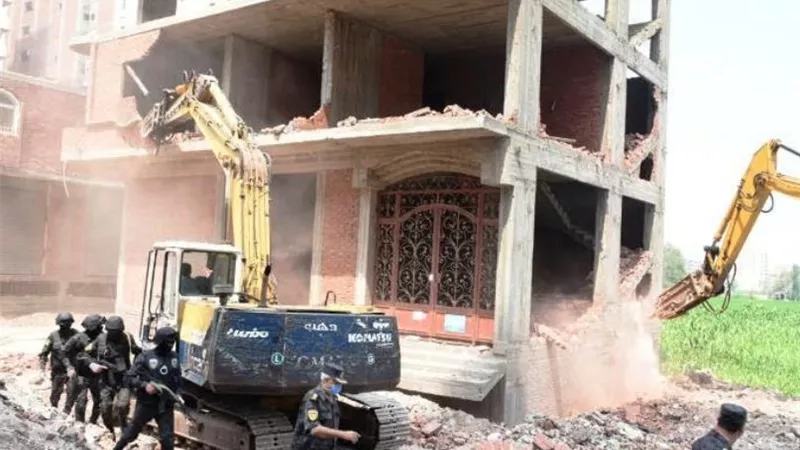 استرداد 179 فدانا من الاراضى الزراعية بالشرقية