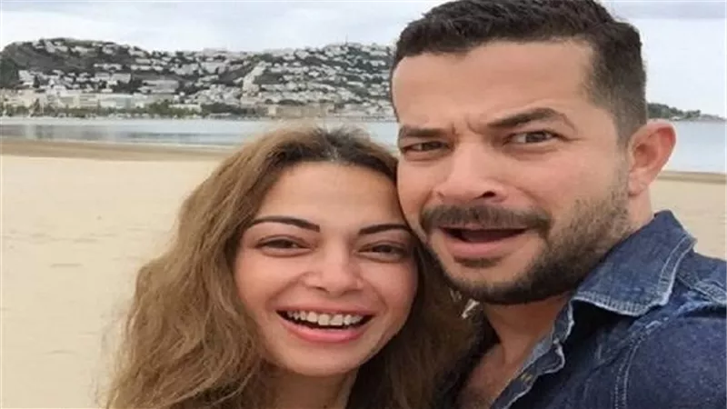 احدث ظهور للفنانة داليا مصطفى وزوجها شريف سلامة .. فيديو