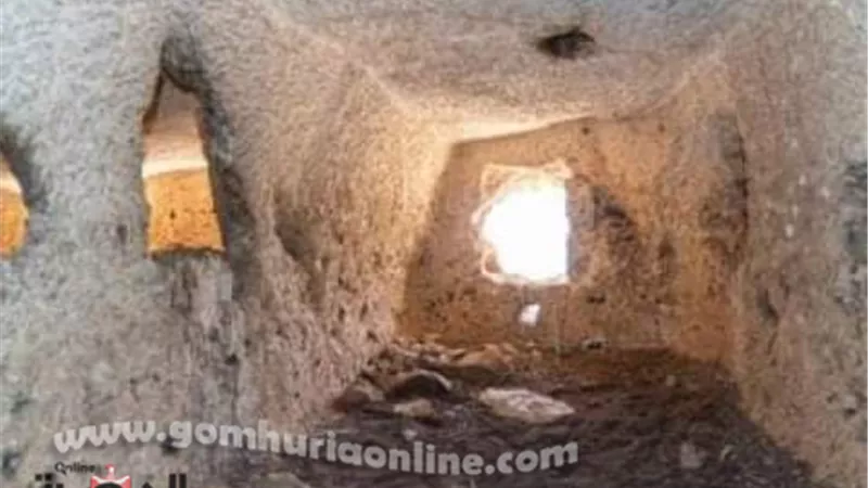 كشف أثري هام في منطقة ( الوادي المقدس ) بأبيدوس فى سوهاج
