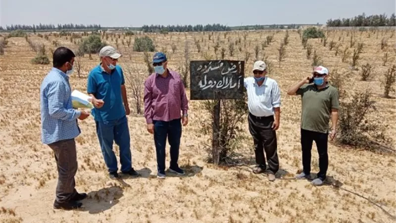 إسترداد 531 فدانا من المخالفين بوادى النطرون