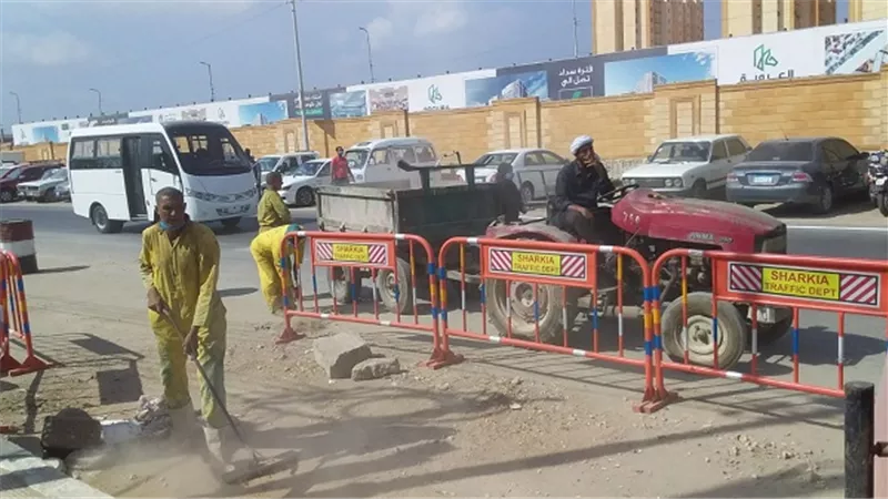 حملات نظافة متواصلة بمدينة الزقازيق والوحدات المحلية التابعة لها