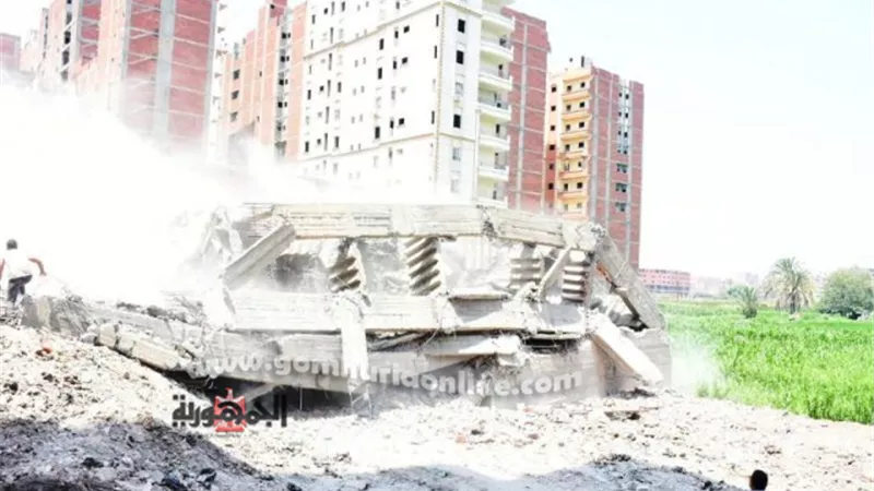 استرداد 69 الف فدان من الاراضى الزراعية و 3167 متر بناء بمدن الشرقية