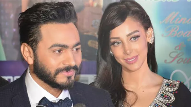 تصرف غريب من زوجة تامر حسني يثير الجدل على انستجرام