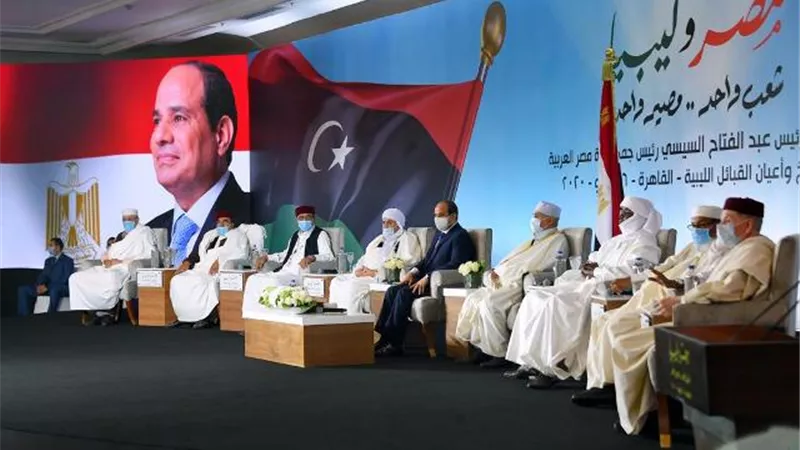 الرئيس السيسي: هدفنا تفعيل الإرادة الحرة للشعب الليبى من أجل مستقبل أفضل لبلاده