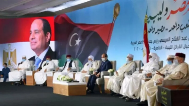 الرئيس السيسي: ليبيا بالنسبة لمصر هي الدولة التي تخلو من الميليشات والمرتزقة وشعبها صاحب القرار والمصير