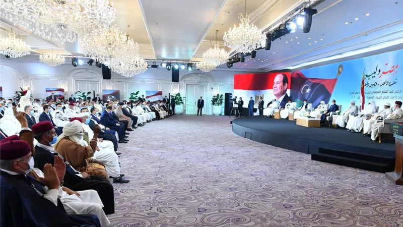 الرئيس السيسي: نستهدف استقرار ليبيا وبدء مرحلة جديدة لنبذ العنف