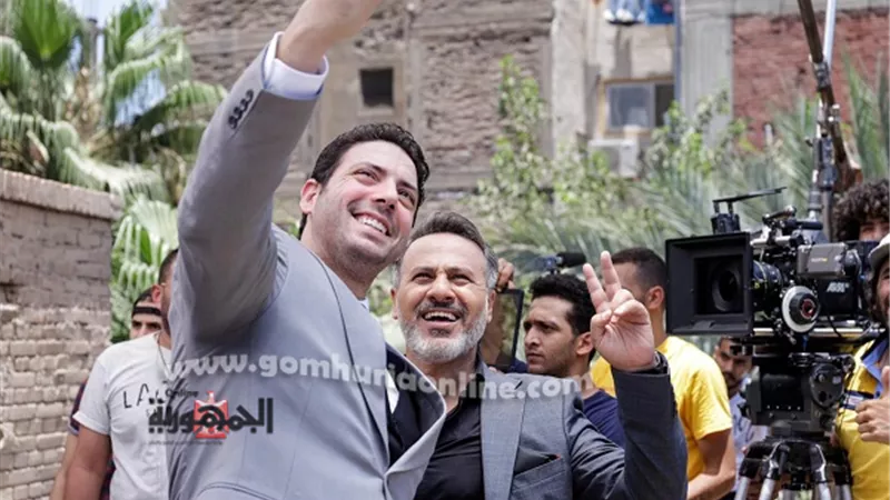 بالصور.. كواليس أول أيام تصوير فيلم 