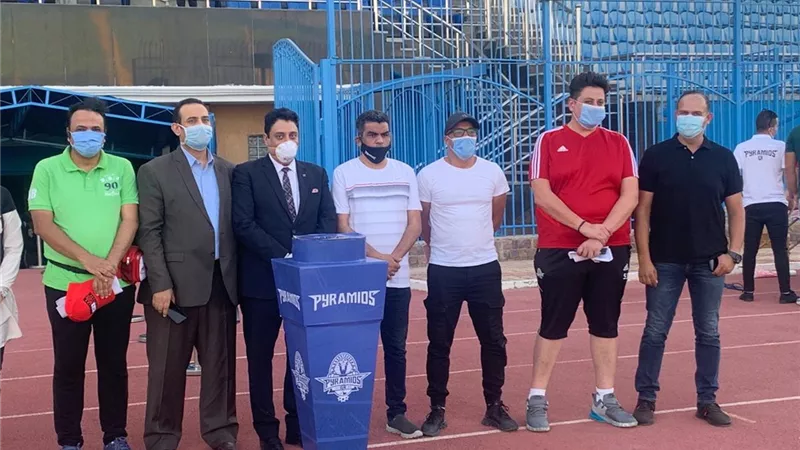 وفد اللجنة الطبية بإتحاد الكرة يشيد بالإجراءات الاحترازية المشددة لبيراميدز .. صور
