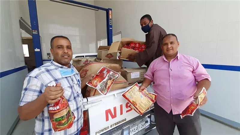 ضبط 500 كيلو كفتة وبرجر منتهية الصلاحية بالأقصر