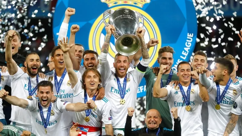 ريال مدريد بطلاً للدورى الإسبانى للمرة الـ34 فى تاريخه