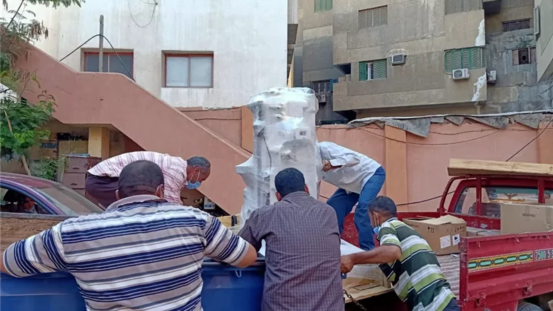 الصحة تدعم مستشفي ههيا بجهازي تخدير لدعم العمليات الجراحية