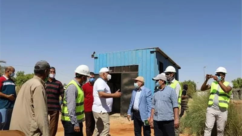 بتكلفة 175 الف جنيه تحويل بئر إنتاجي بموط للعمل بالطاقة الشمسية فى الوادى الجديد