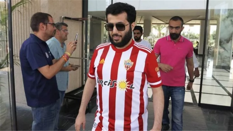 أول تعليق من تركي آل الشيخ بعد تأهل ألميريا لملحق الليجا