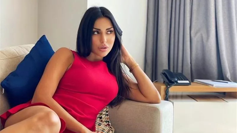 بالأحمر .. هبه داغر تبهر متابعيها بأحدث إطلالتها