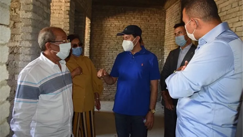 وزير الرياضة يتفقد الصالة المغطاة بالسادس من أكتوبر ومركز شباب الجزيرة ٢