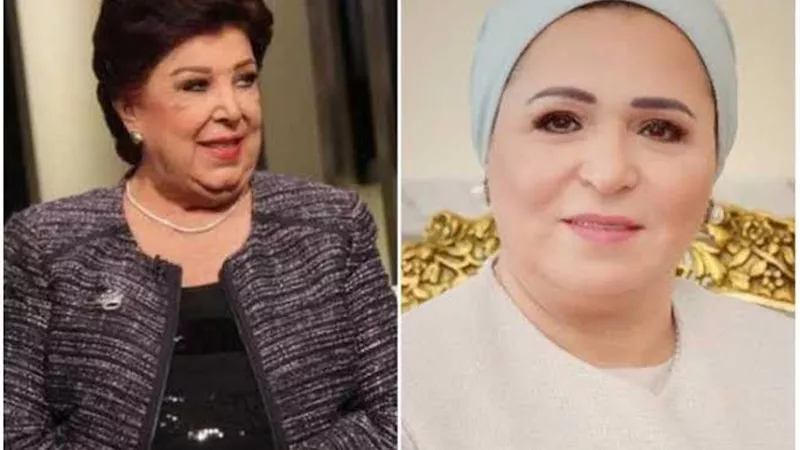 أسرة الفنانة رجاء الجداوي تشكر حرم الرئيس