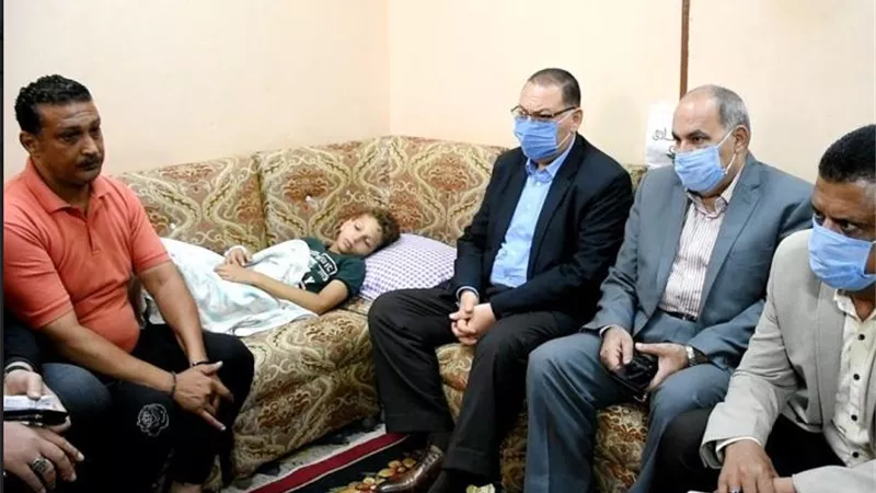 العناية الإلهية أنقذت طفل الزقازيق من الموت
