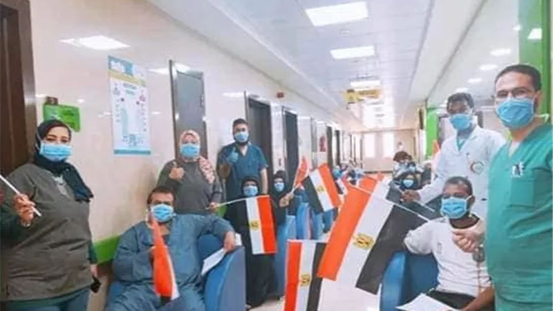 خروج 31 متعافيا من مستشفى عزل إسنا جنوب الأقصر والإجمالى 1033 متعافيا