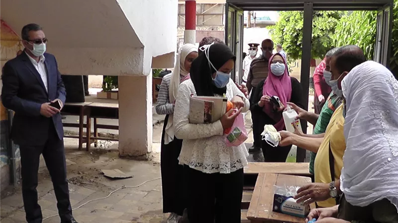 نائب محافظ الغربية يتفقد لجان الثانوية بمدينتي طنطا وقطور