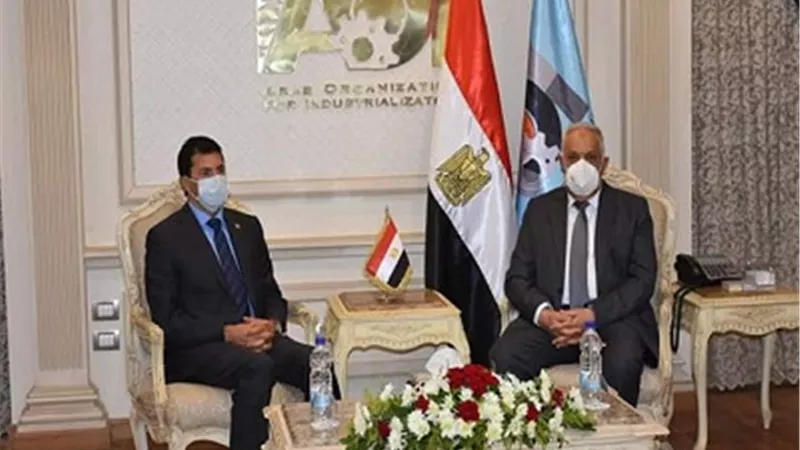 وزير الرياضة يبحث مع رئيس الهيئة العربية للتصنيع التوسع فى مبادرة 