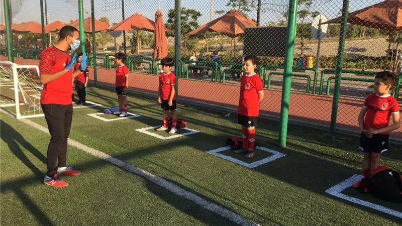 عودة تدريبات أكاديمية النادي الأهلي بجميع فروعها
