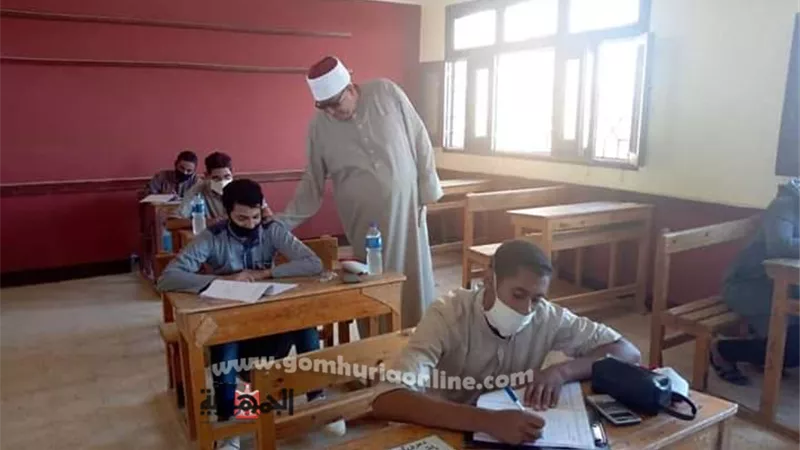 لا شكاوى لطلاب الجبر والهندسة بمعاهد الوادى الجديد الأزهرية .صور