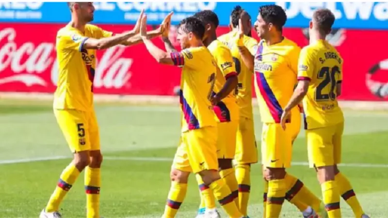 الدورى الإسبانى.. ملخص وأهداف مباراة برشلونة ضد ألافيس.. فيديو