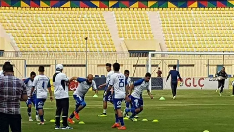 أسوان يخوض أولى تدريباته على ملعب اتحاد الشرطة