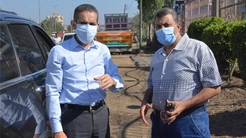 محافظ الغربية يوجه بالتصدي للتعديات الموجودة على الطريق الدولي