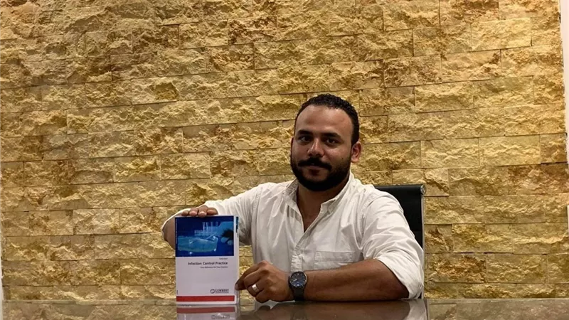 بسبب كورونا.. ممارسة مكافحة العدوى كتاب جديد للدكتور شادي نجم