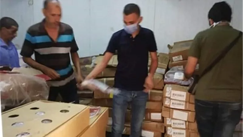 اعدام اغذيه تالفه ببنى سويف