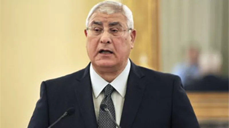 حجب الصفحات المزيفة للمستشار عدلي منصور