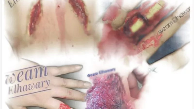 وئام الهواري : أطمح أن أكون اشهر محترفة صعيدية sfx makeup دوليا