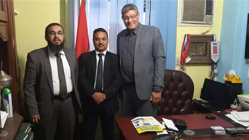 نقيب السياحيين يستقبل ممثلي شعبة العاملين بشركات السياحة بالاسكندرية