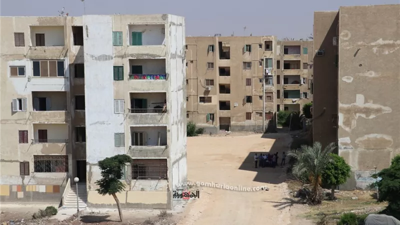جهاز مدينة 6 أكتوبر: جار تطوير ورفع كفاءة ١٠ عمارات بالحى ١١... صور