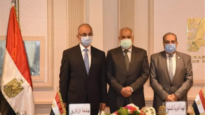 جامعة الزقازيق تهنئ وزير الدولة للإنتاج الحربى الجديد