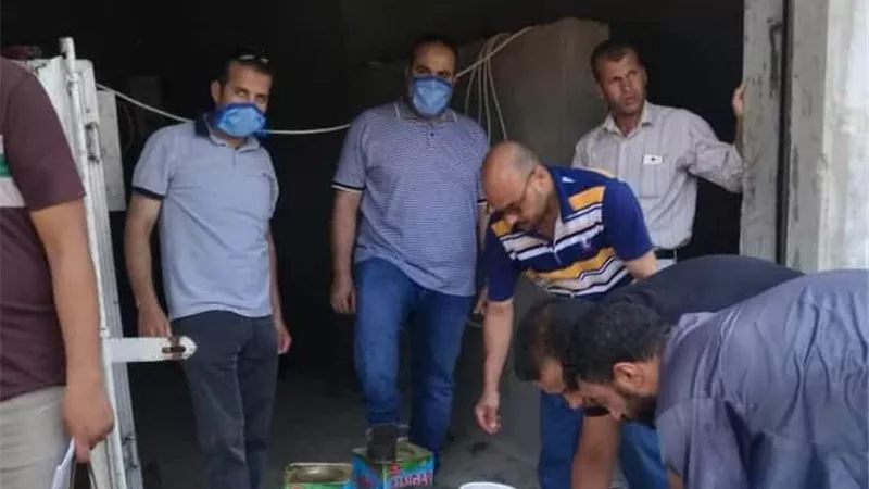 صحة المنوفية : ضبط كمية من الأغذية الفاسدة فى حملة لضبط الأسواق بأشمون