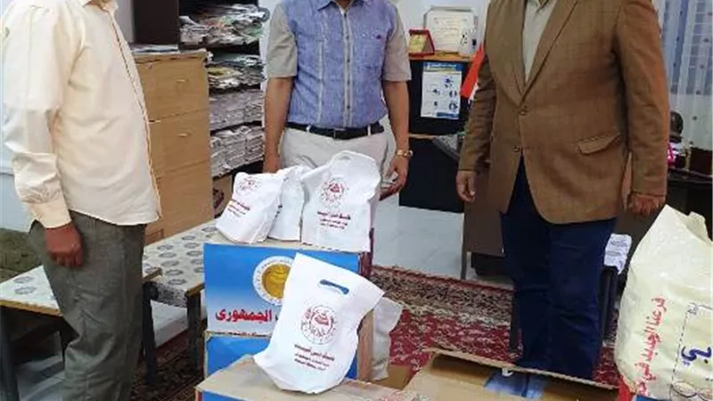 الشعب الجمهورى بأسيوط يهدى الادارة الصحية بالقوصية ١٥٠شنطة لمرضى العزل.. بالصور