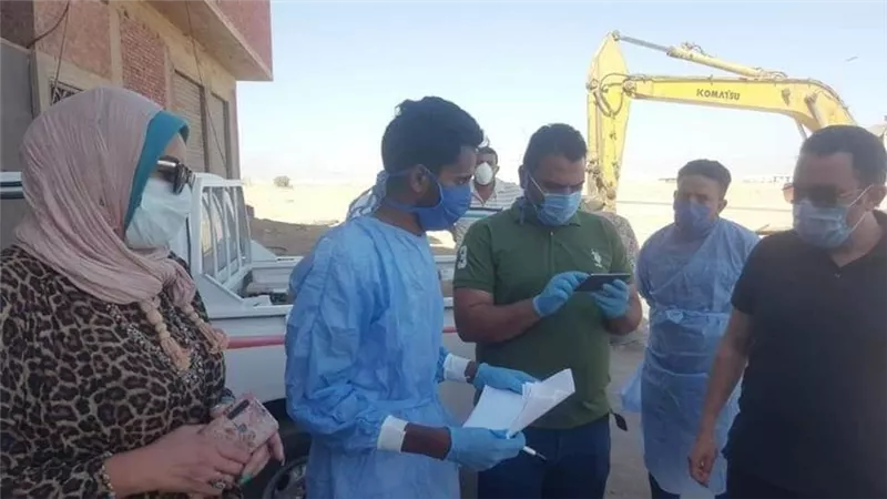 تعافي ١٥٤ مريض كوفيد ١٩ من حالات العزل المنزلي بجنوب سيناء